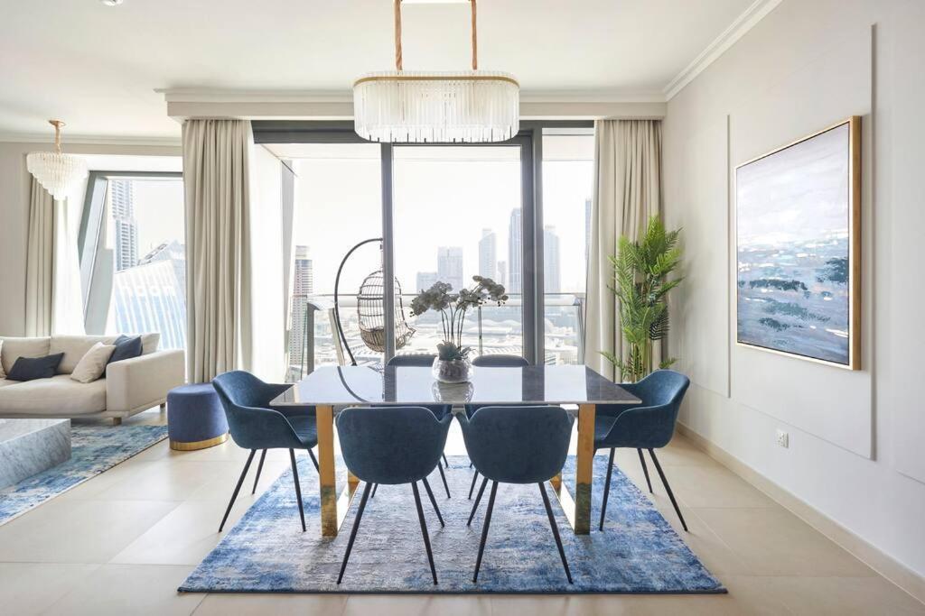 ドバイLarbi Breathtaking Burj And Fountain View Luxurious 2 Bedアパートメント エクステリア 写真