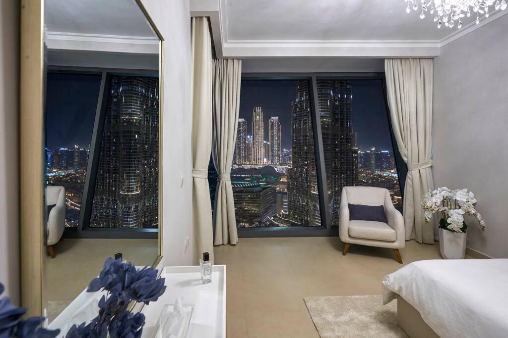 ドバイLarbi Breathtaking Burj And Fountain View Luxurious 2 Bedアパートメント エクステリア 写真